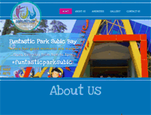 Tablet Screenshot of funtasticpark.com